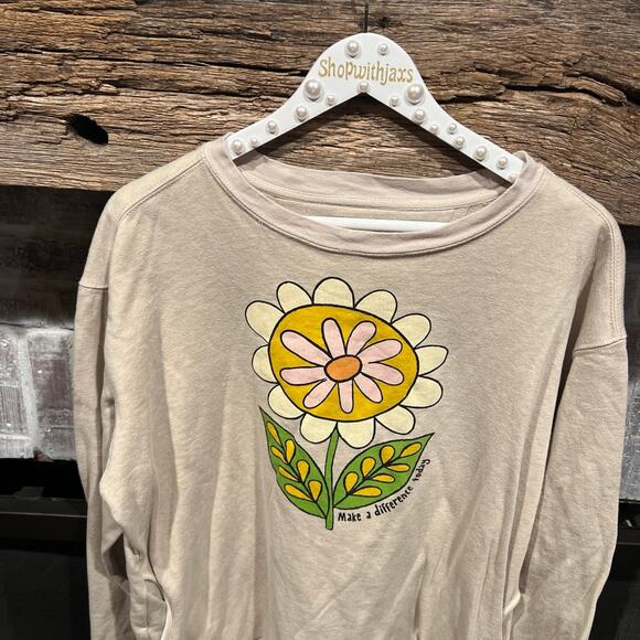 Natural life make a difference sweatshirt size large - Picture 2 of 5